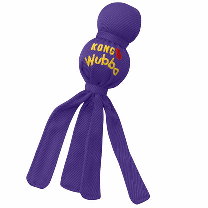 KONG Wubba Dog Toy – Interactive Squeaky Tug & Fetch Toy for Dogs (Assorted Colors, 1 Count)