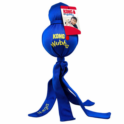 KONG Wubba Dog Toy – Interactive Squeaky Tug & Fetch Toy for Dogs (Assorted Colors, 1 Count)